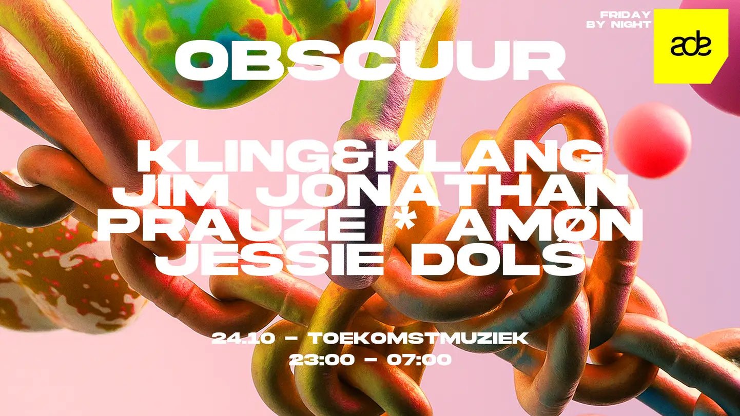 OBSCUUR Friday at ADE 2025 - OBSCUUR