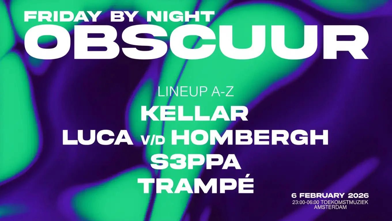 OBSCUUR Returns to Amsterdam for a Night of Trance & Hard House - OBSCUUR