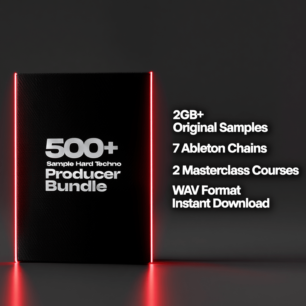 500+ Sample Hard Techno Producer Bundle - OBSCUUR