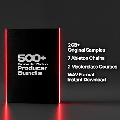 500+ Sample Hard Techno Producer Bundle - OBSCUUR