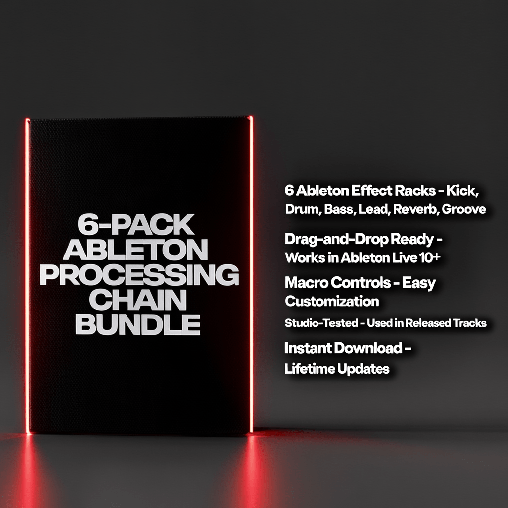 6 - Pack Ableton Processing Chain Bundle - OBSCUUR