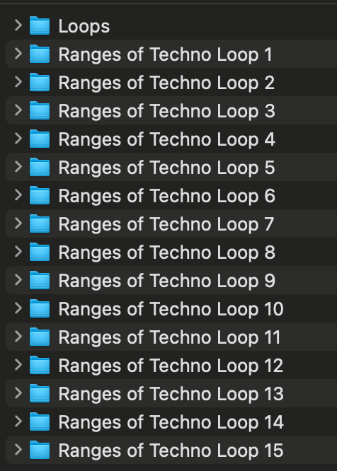 Ranges of Techno Sample Pack [1GB+ of Samples]