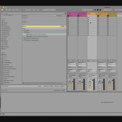 Ableton Metallic Groove Chain