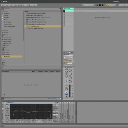 Ableton Hard Kick Chain