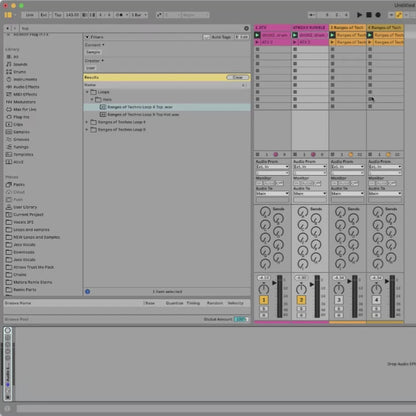 Ableton Kick Rumble Chain