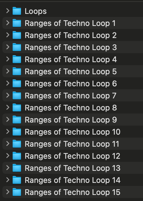 Ranges of Techno Sample Pack [1GB+ of Samples] - OBSCUUR